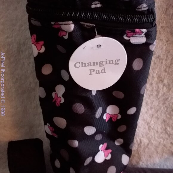 Disney Minnie Mouse Outline Styled Diaper Baby Bag - Picture 9 of 11